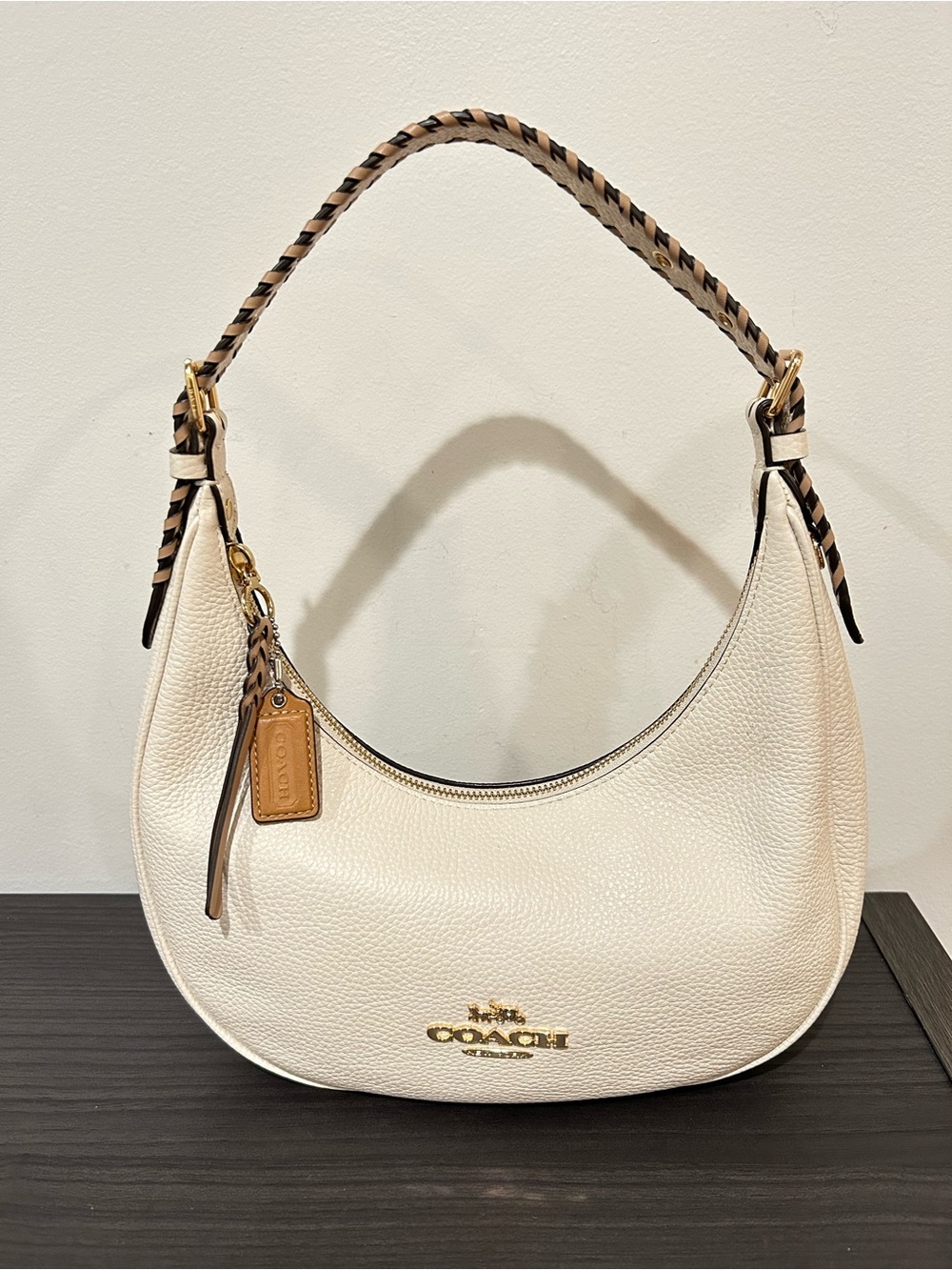 Coach Bailey Hobo Bag in pebble leather EUC